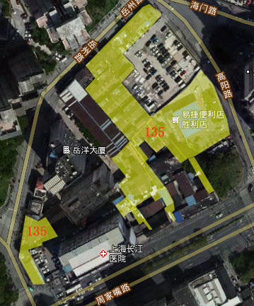 上海房产律师-虹口135街坊旧改动迁征收范围
